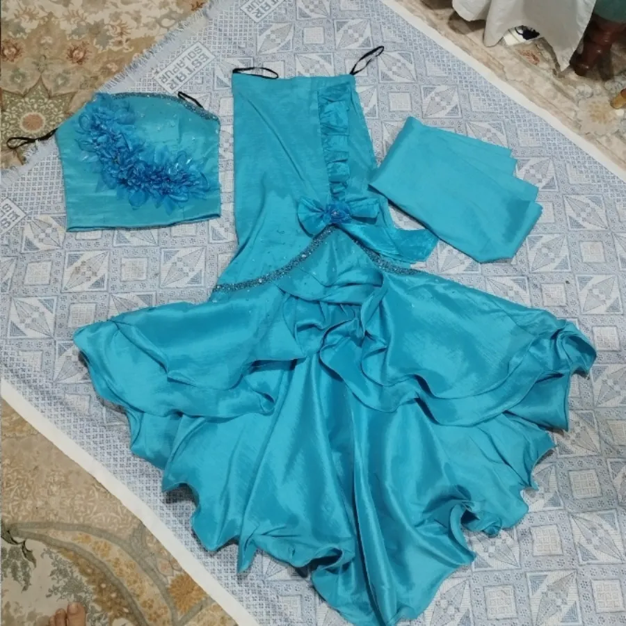 پیراهن مجلسی سه تیکه
