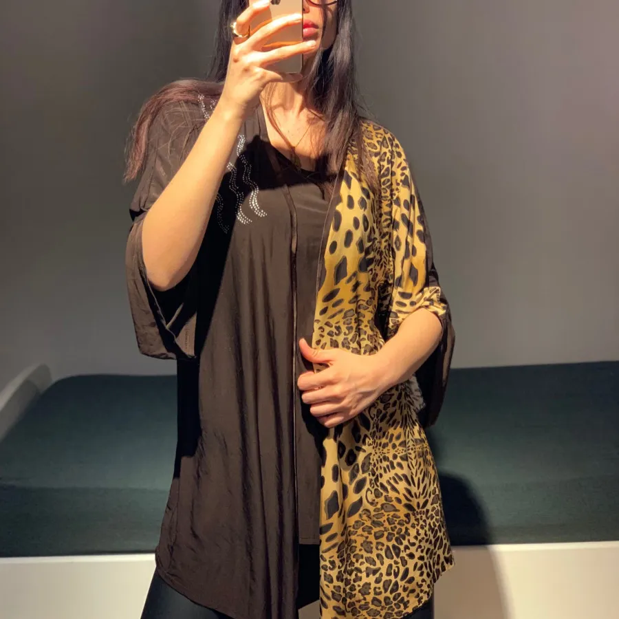 لباس مجلسی قهوه ای