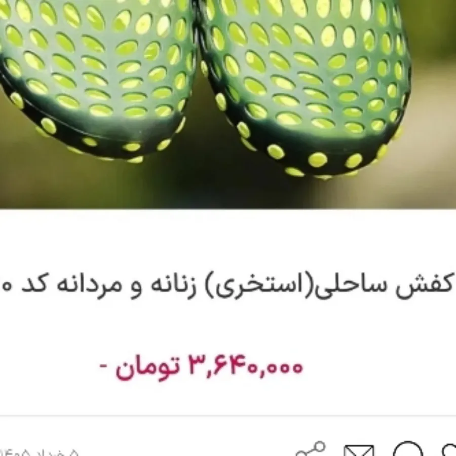 کفش ساحلی استخری