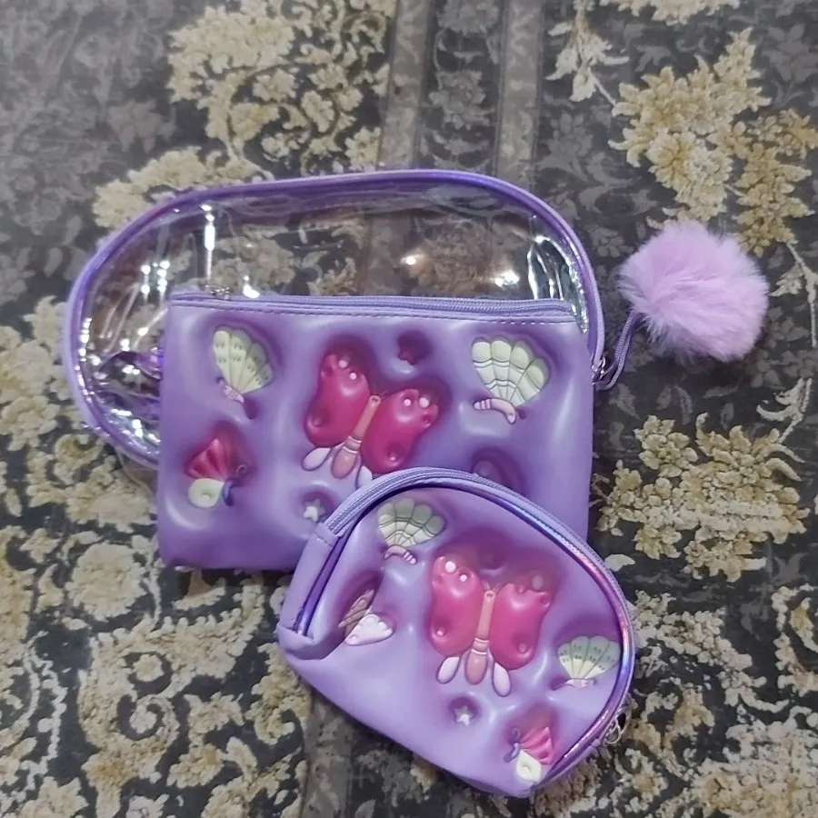کیف آرایش سه تکه