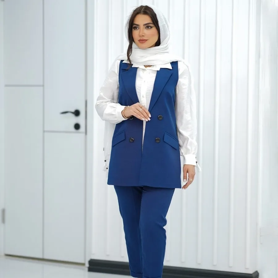 ست سه تکه وست شومیز شلوار