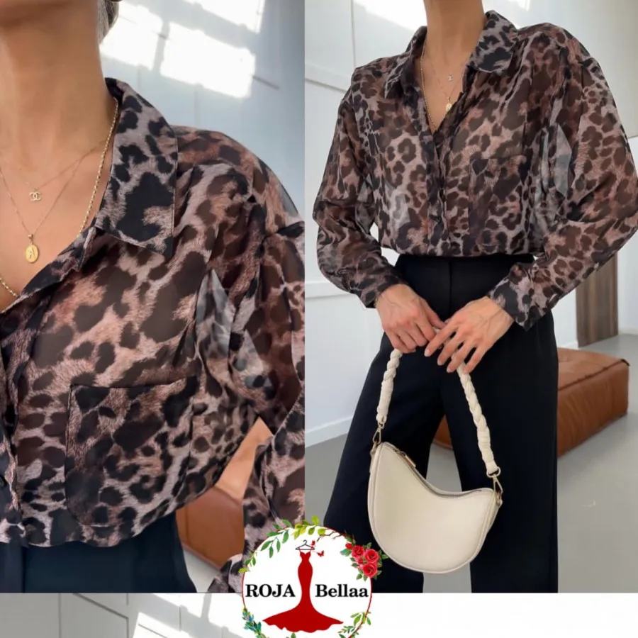 شومیز پلنگی زارا