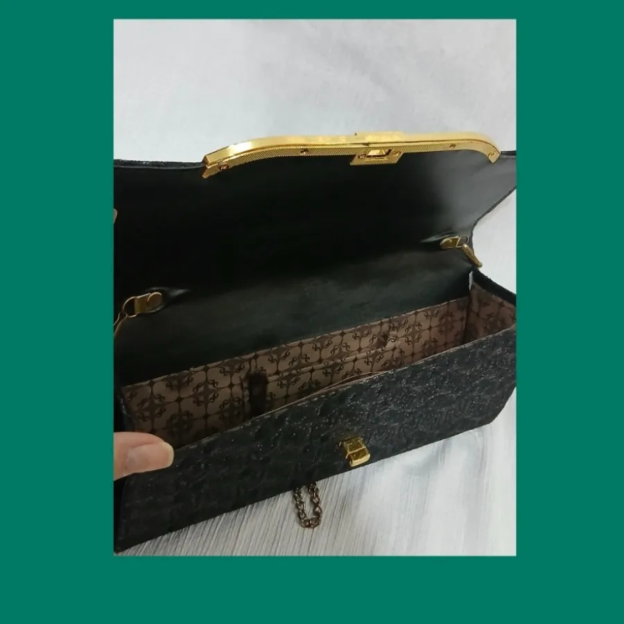 کیف زنانه مجلسی مشکی
