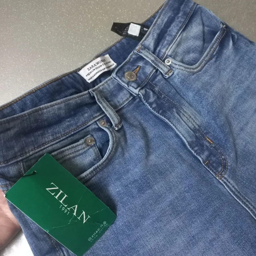 شلوار جین نو zara