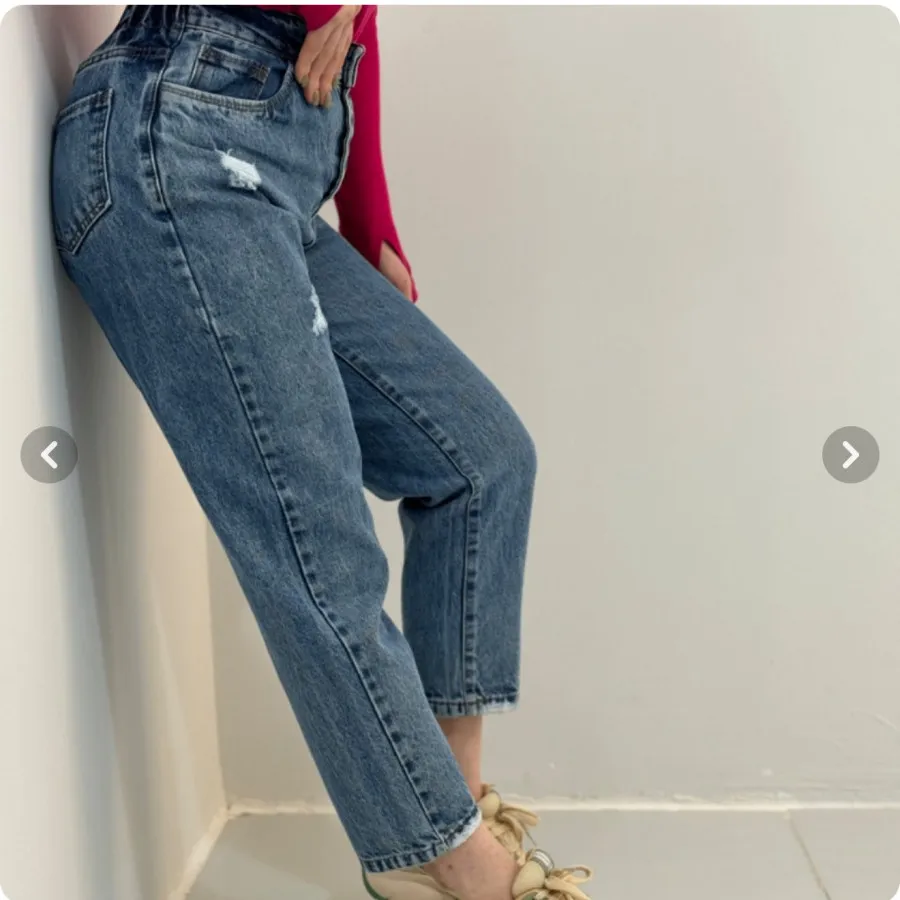 شلوار مام جین