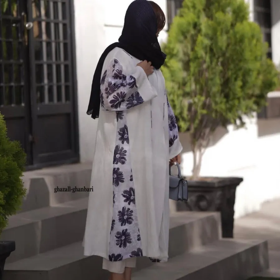 مانتو سفید تابستونی