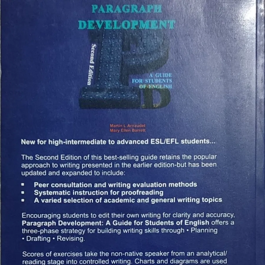 کتاب، paragraph developme