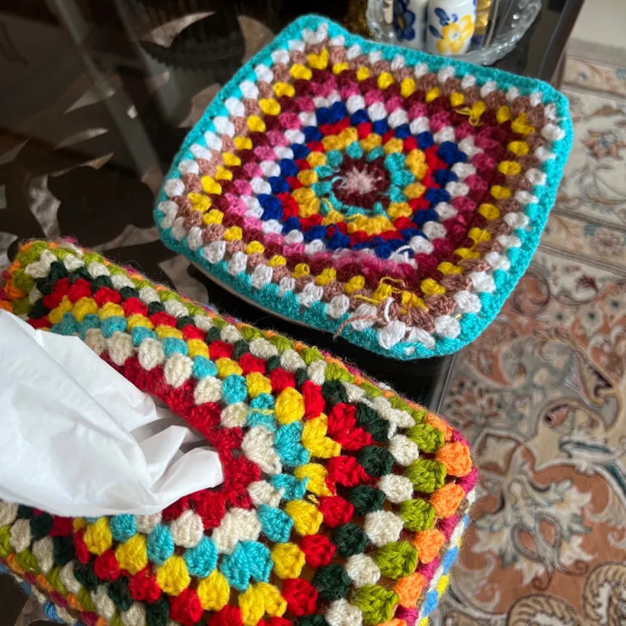 جادستمال کاغذی و تو بشقاب