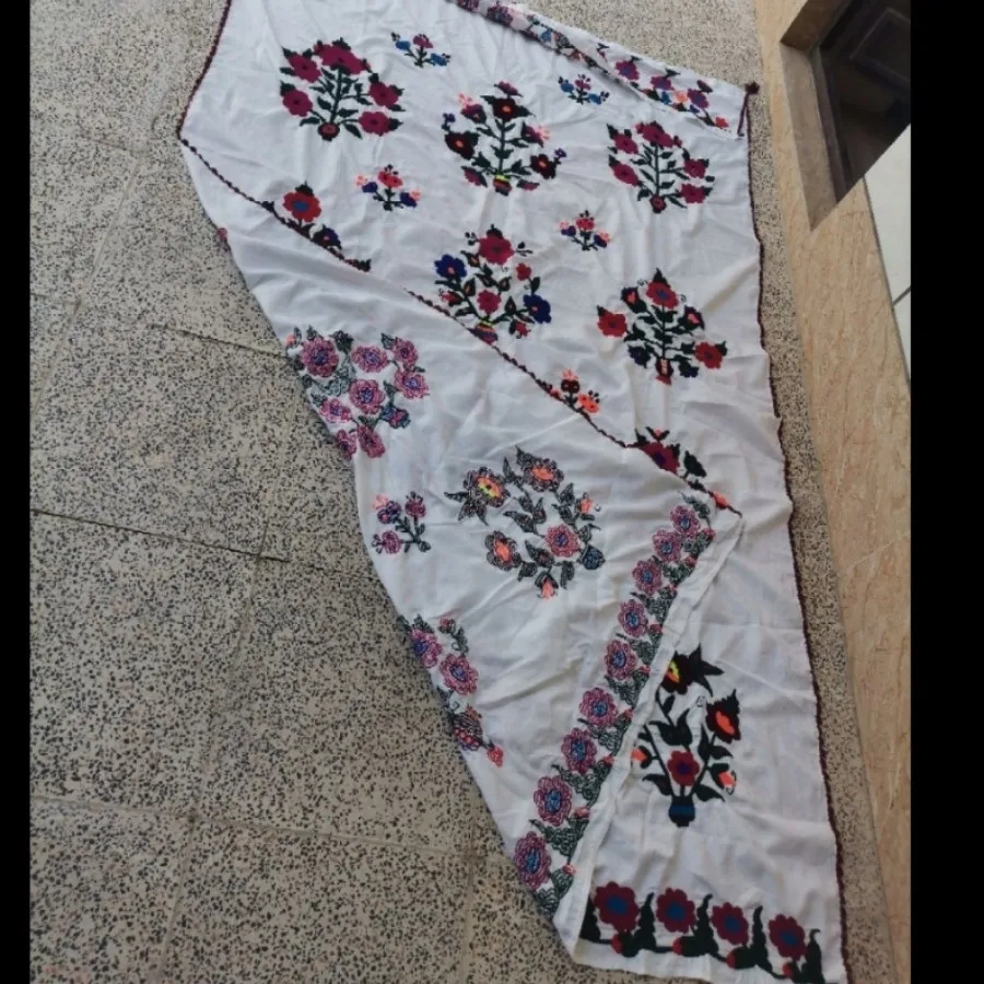 جفت پرده شماره دوزی