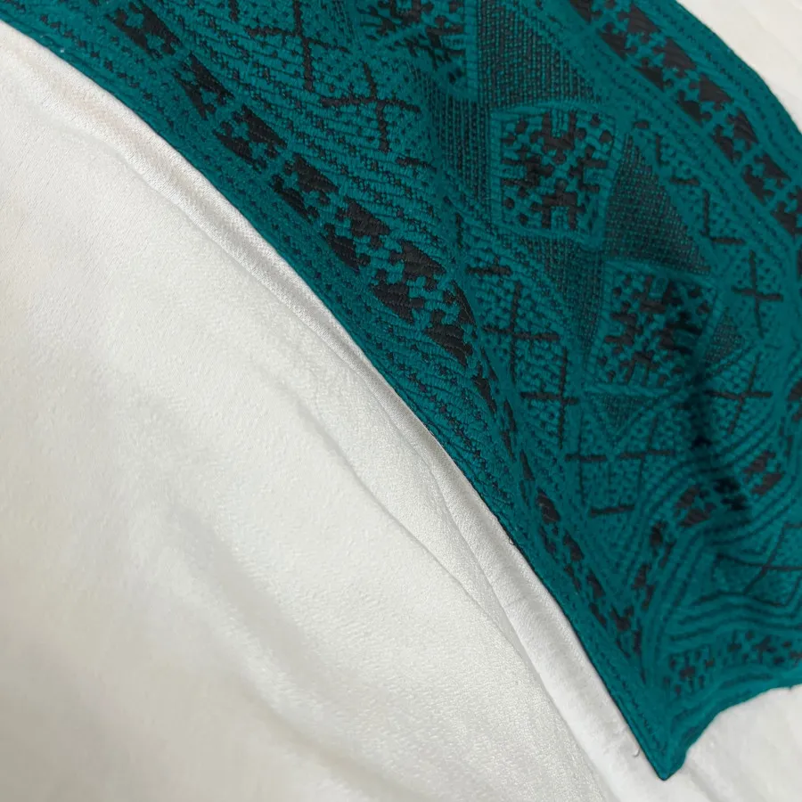 پیراهن نخی ساحلی