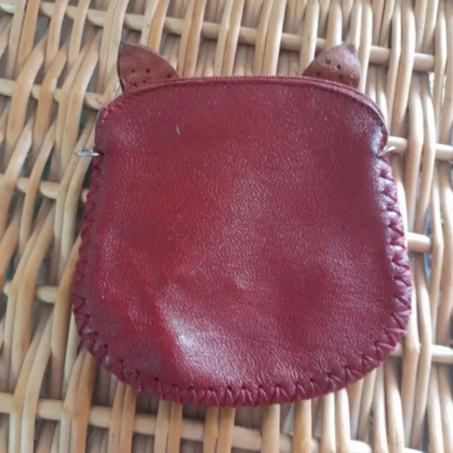 کیف سکه چرم