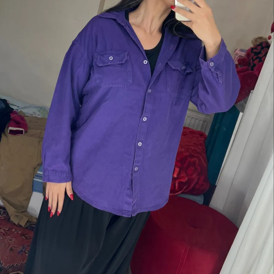 شومیز جین کتان