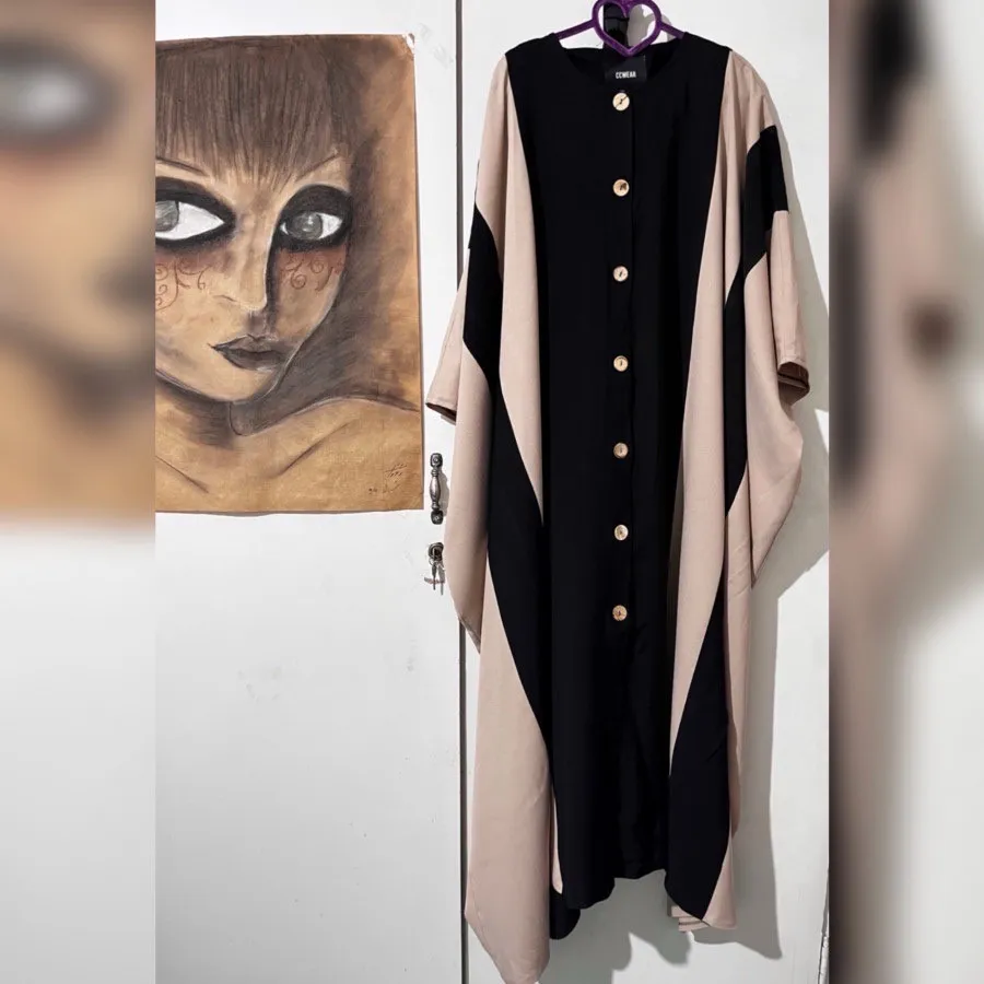 مانتو بلند عبایی