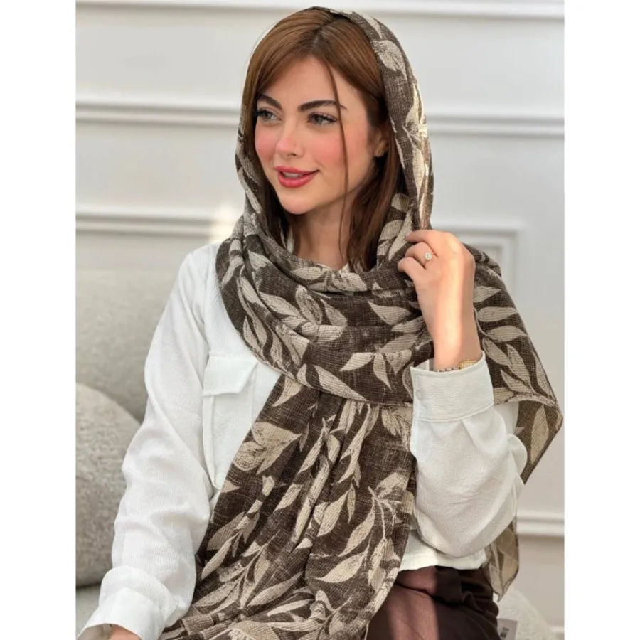 شال نخ برشکا لمه دار