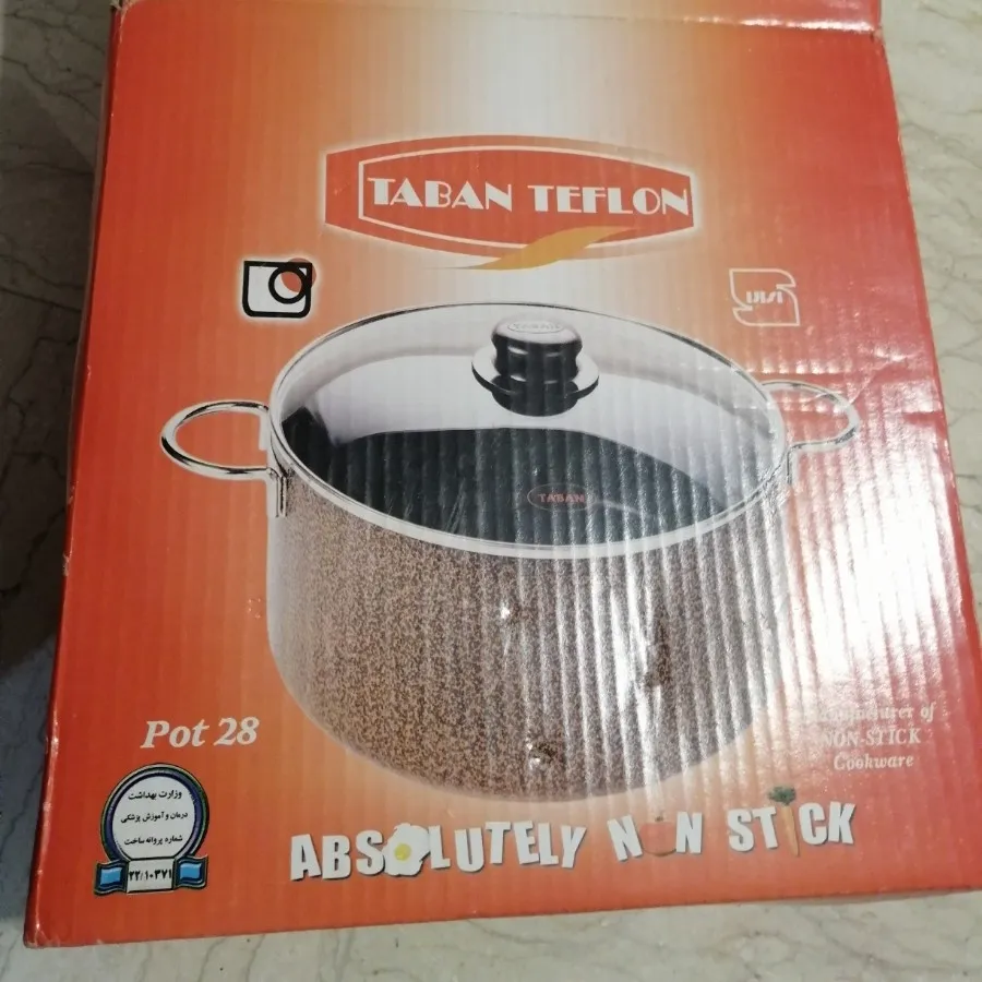 قابلمه تفلون تابان سایز28