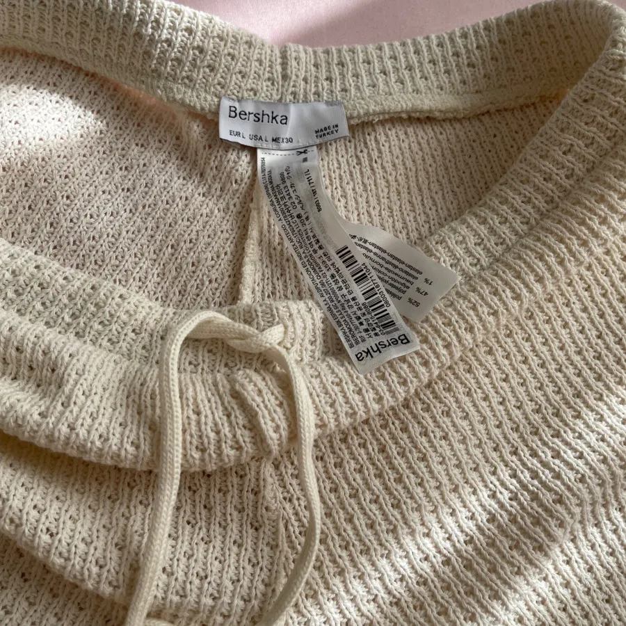 شلوارک ریز بافت Bershka