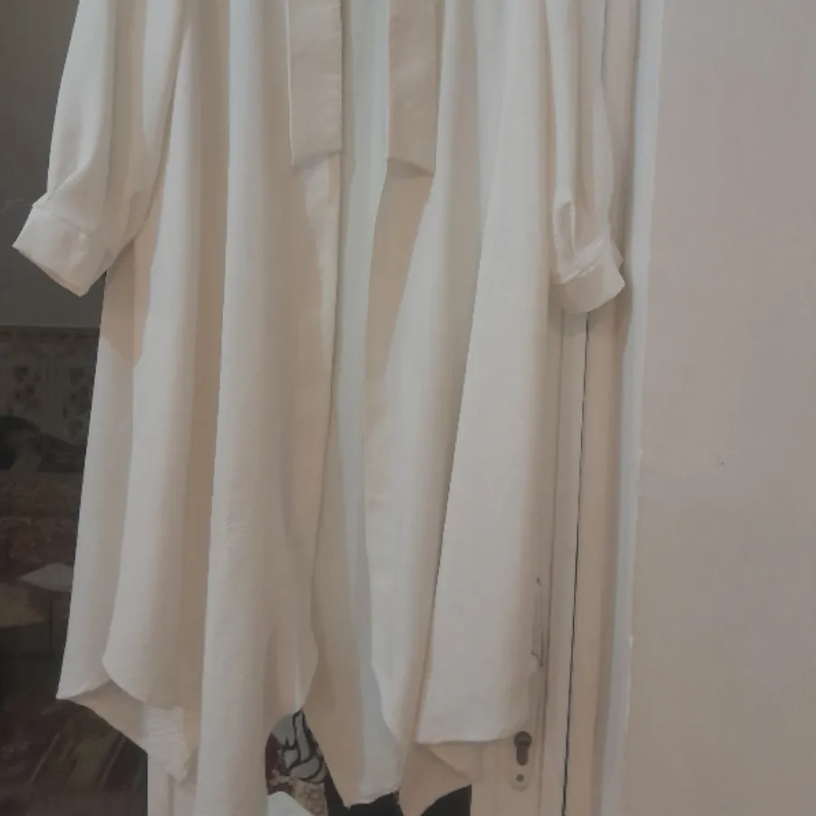 مانتو بلند جلو باز