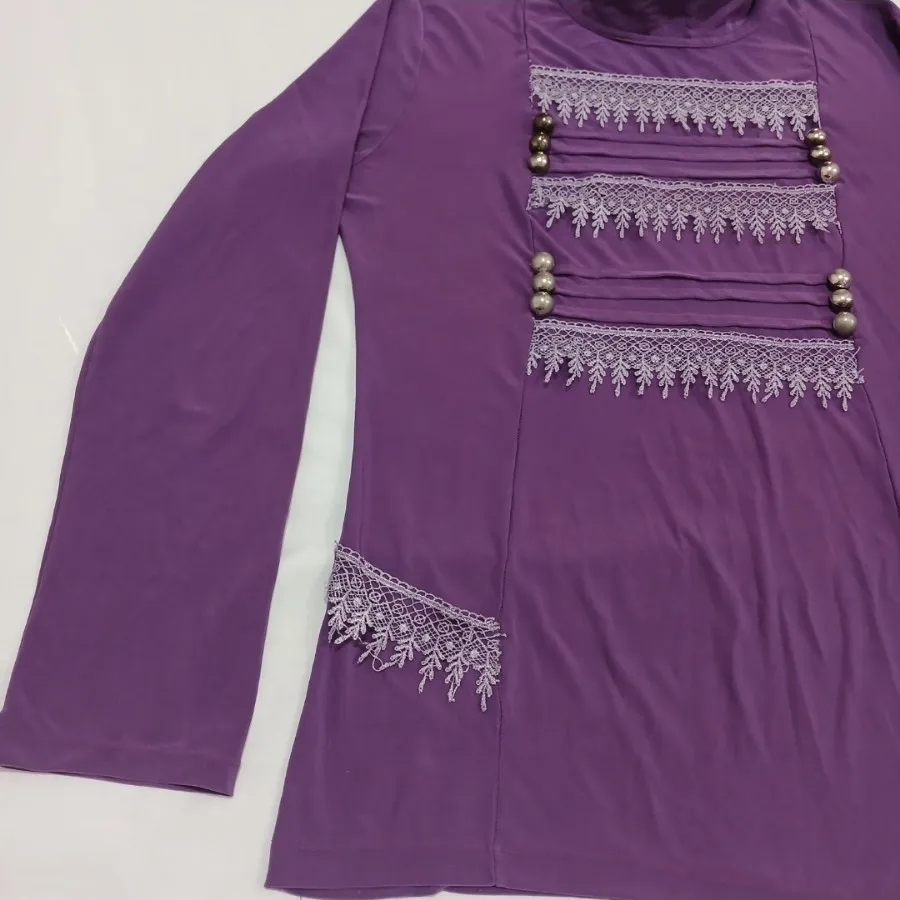 شومیز بنفش