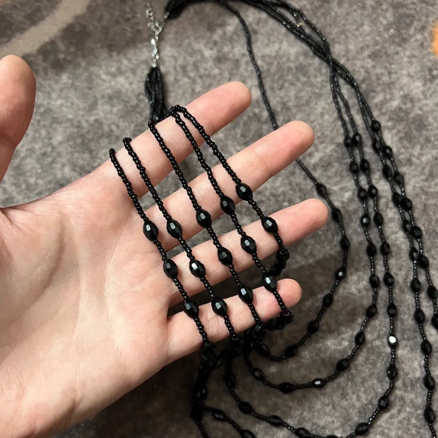 گردنبند مهره ای چندلایه