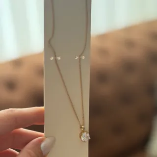 گردنبند زیرکونیا وارداتی