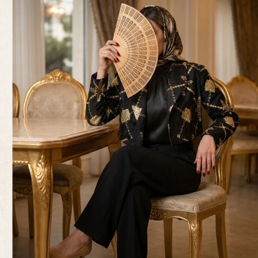 کت ژاکارد مزونی