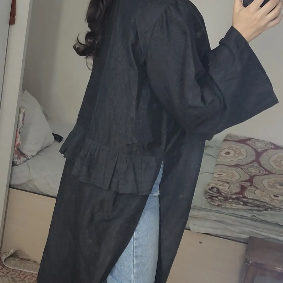 مانتوی مزونی ژاکارد