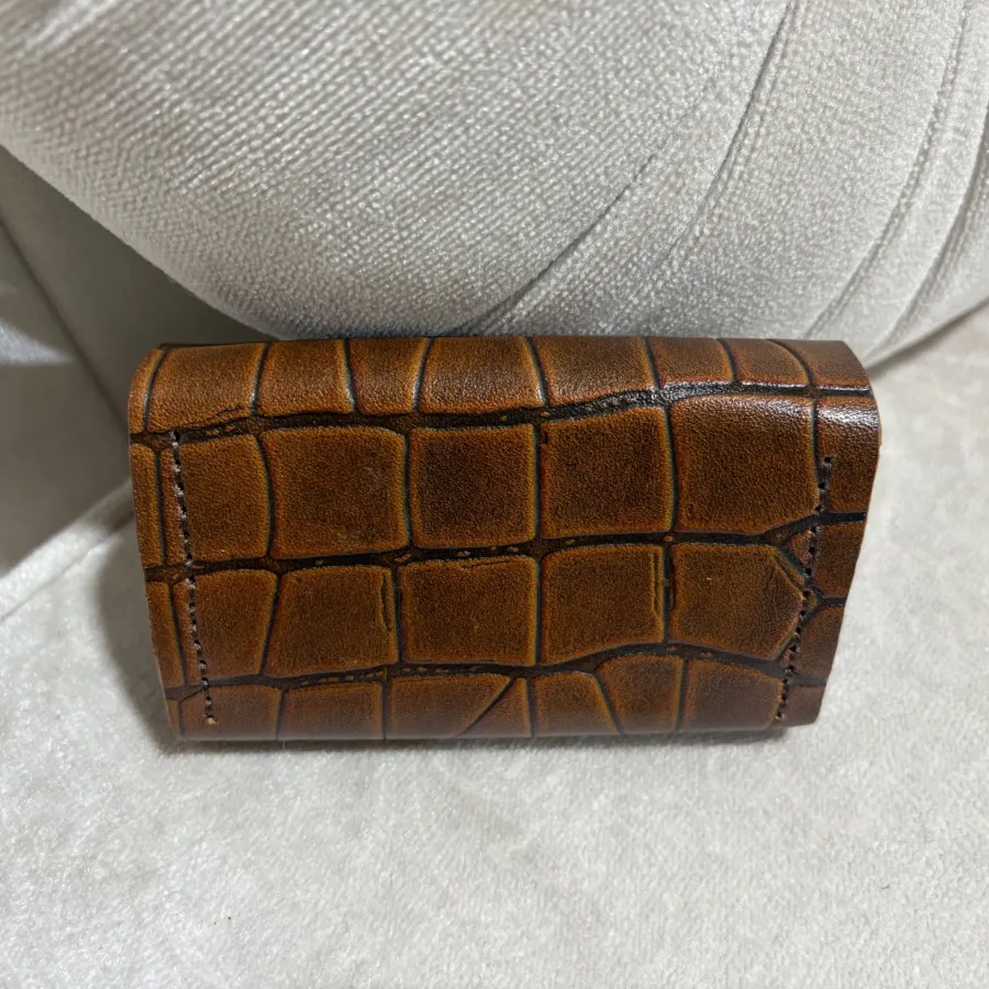 کیف کارت چرم دست دوز
