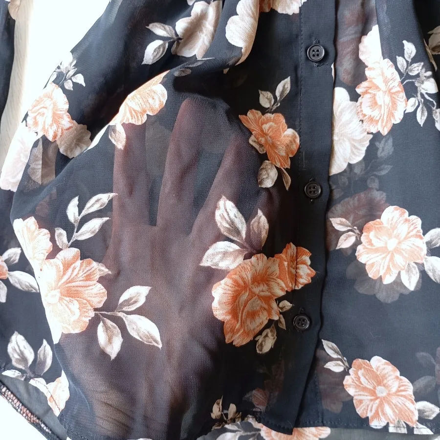 شومیز گلدار