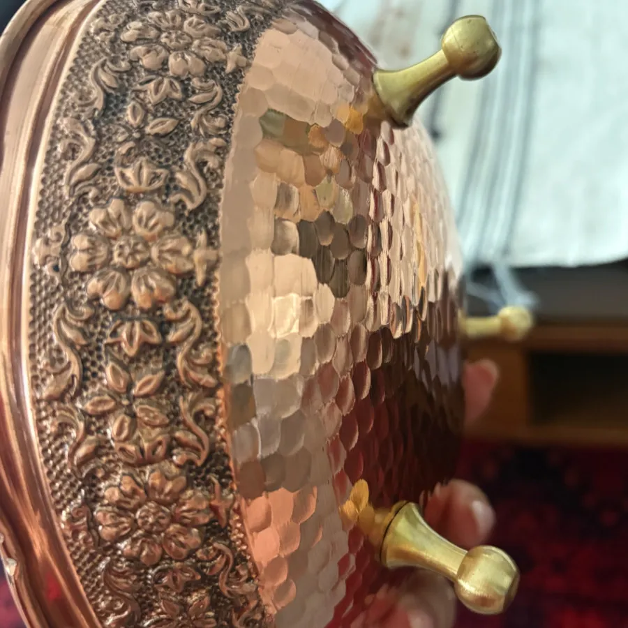 شکلات و آجیلخوری مسی