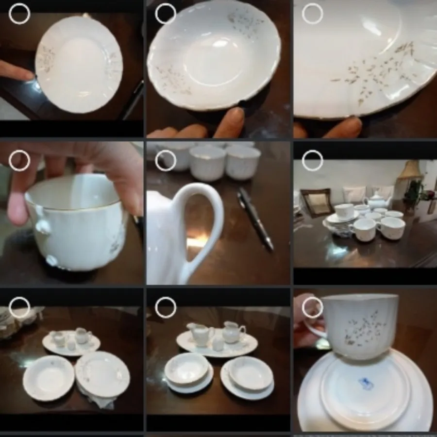 چینی زرین سرویس ناقص