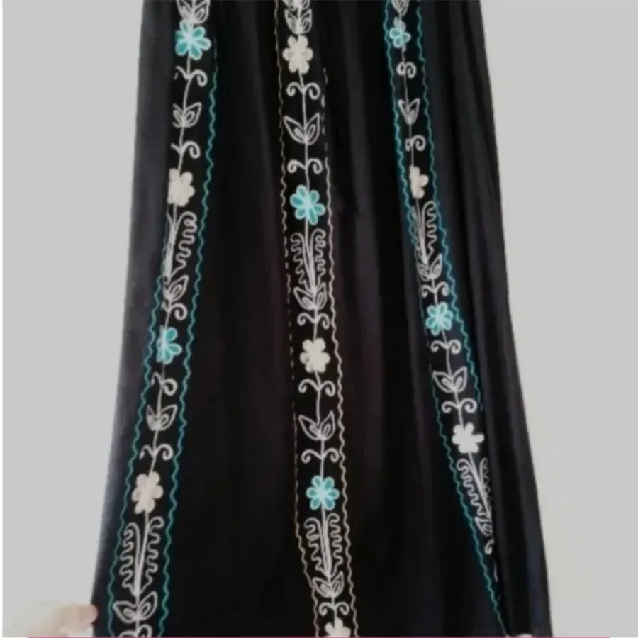 دامن نخی قیطون دوزی