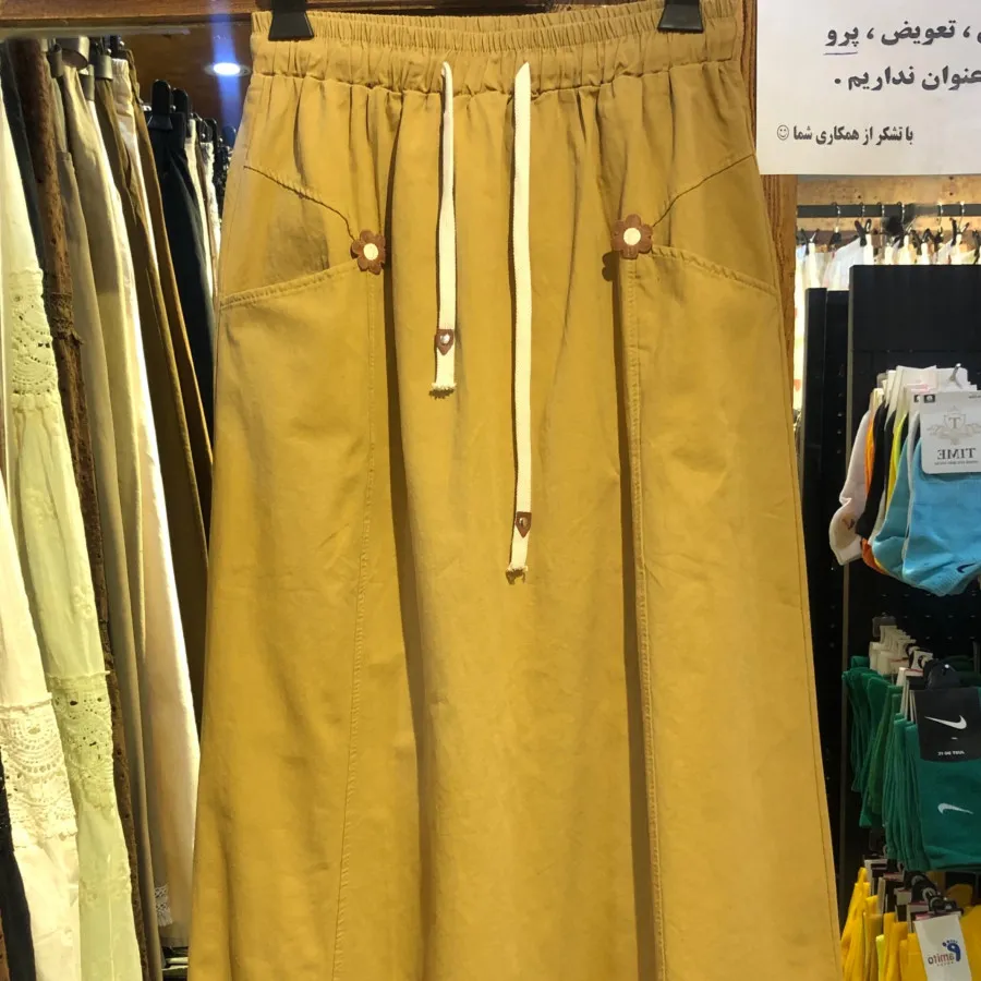 دامن کتان4فصل