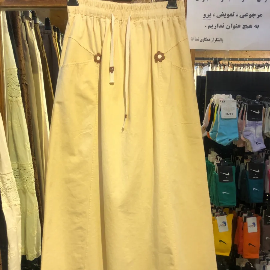 دامن کتان4فصل