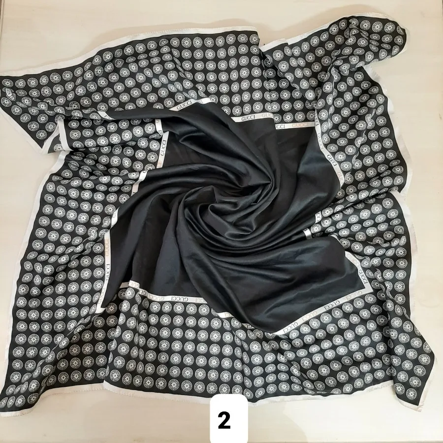 روسری مجلسی مشکی