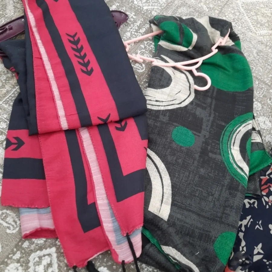 4 عدد شال باهم