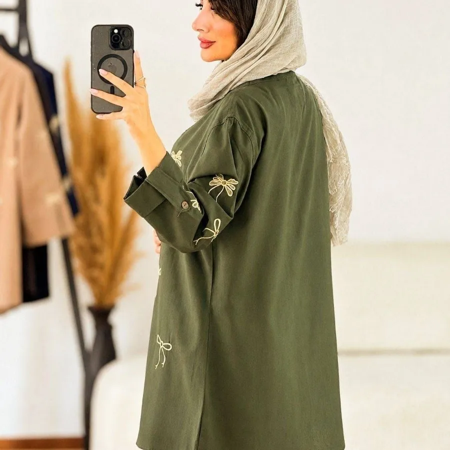 مانتو کتان