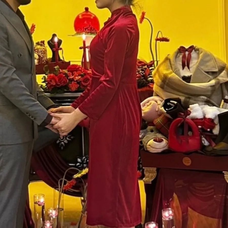 پیراهن مجلسی کریستالی