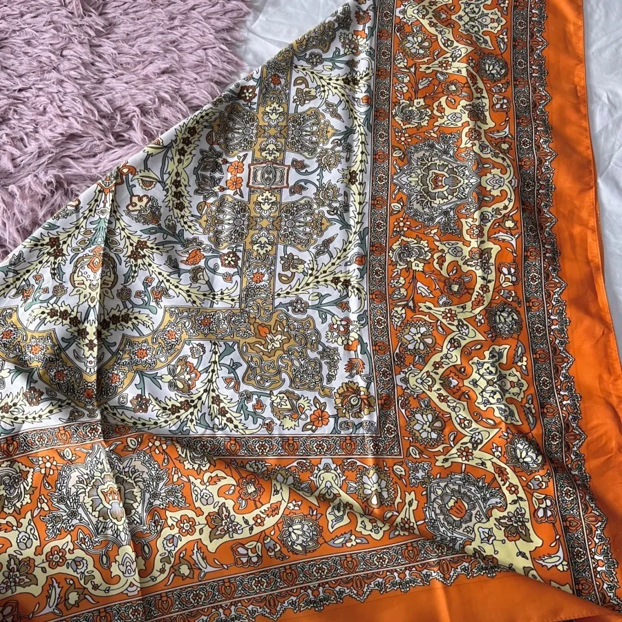 روسری ساتن مجلسی