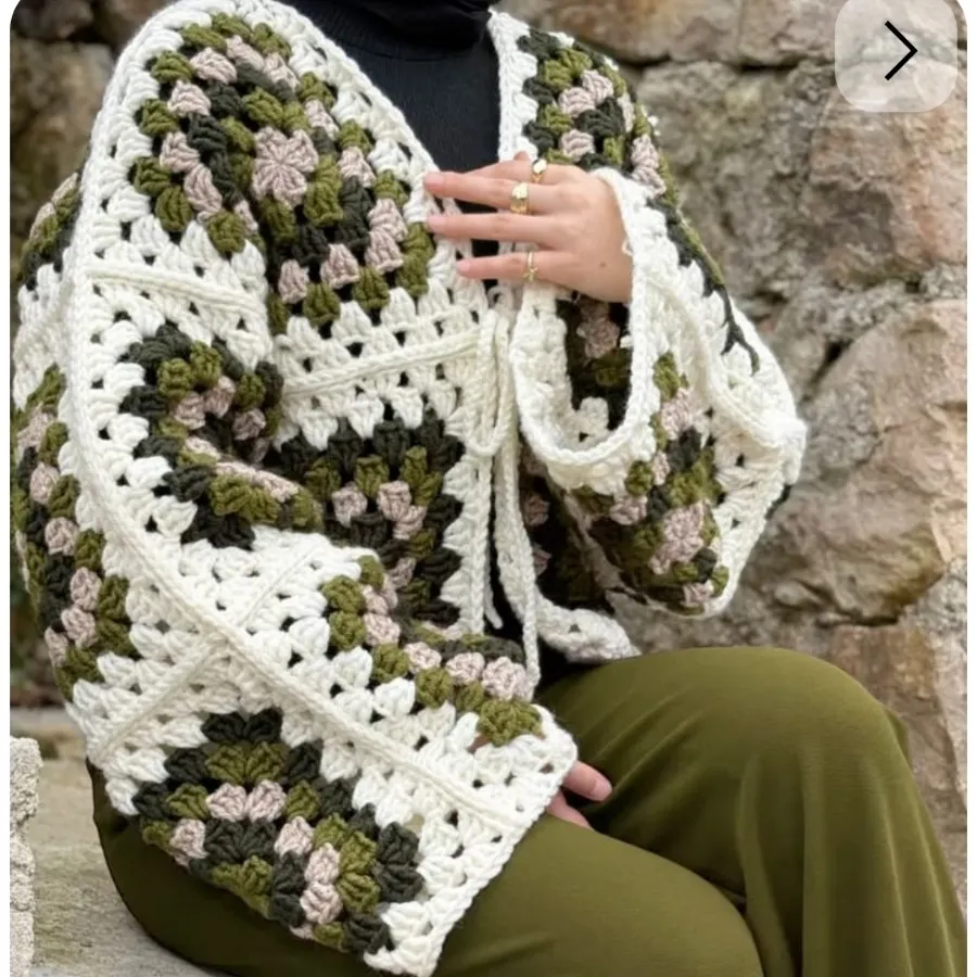 کت بافتنی زنانه
