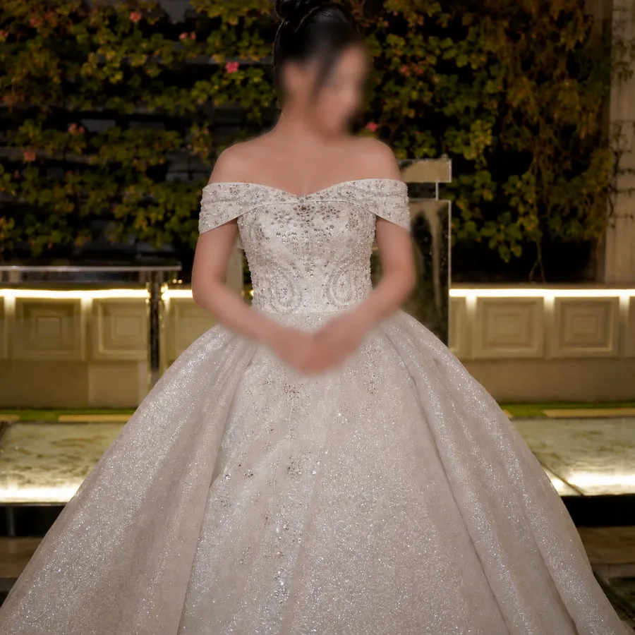 لباس عروس عربی مجلل