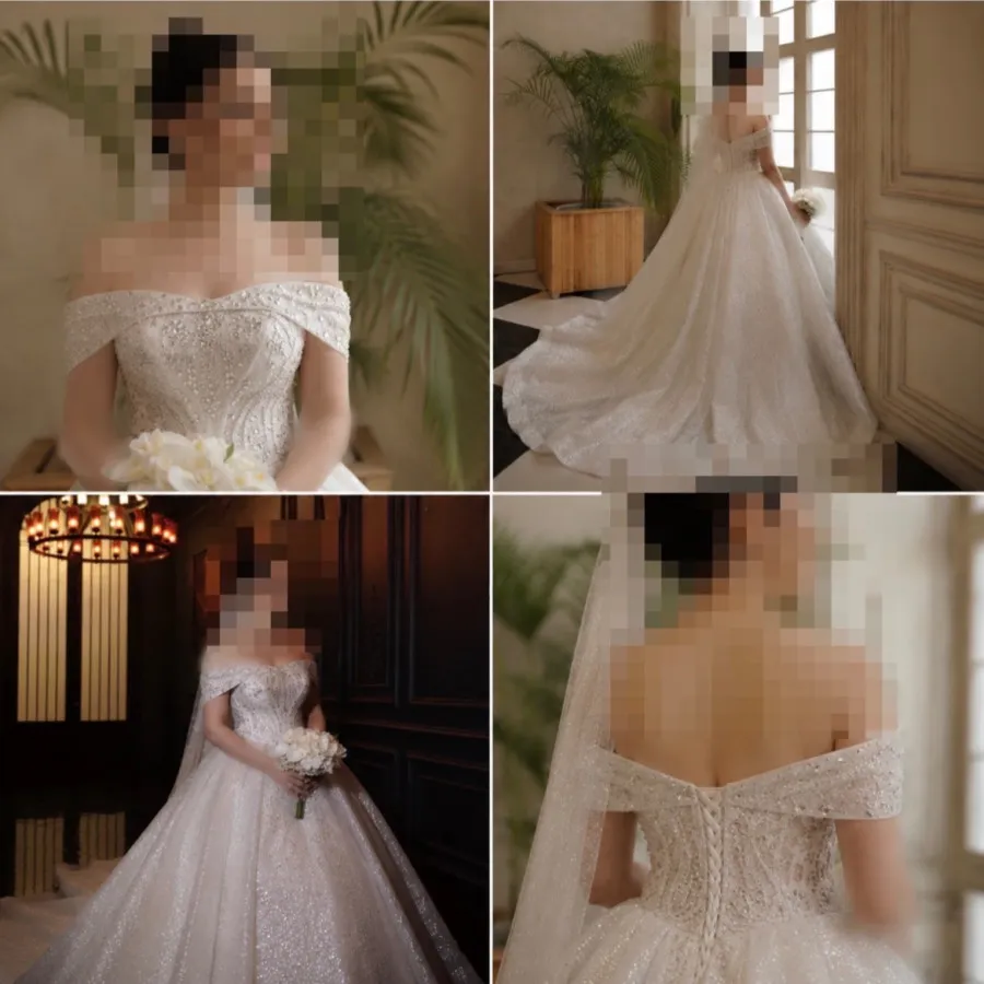 لباس عروس عربی مجلل