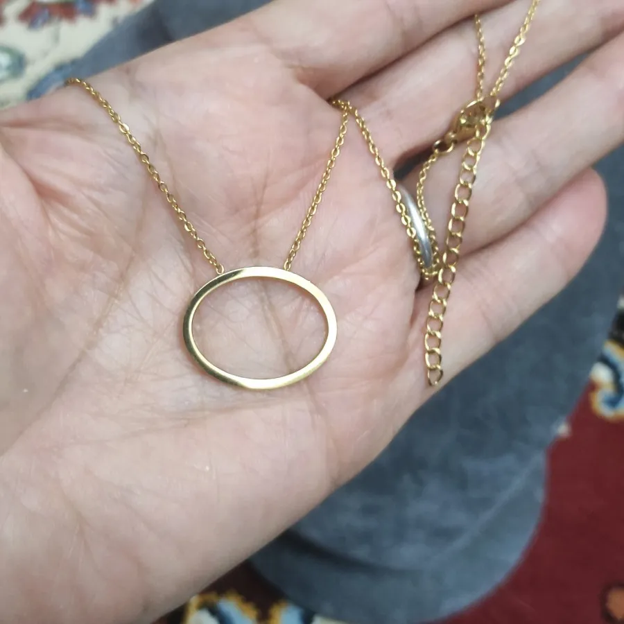 گردنبند مینیمال رنگ ثابت