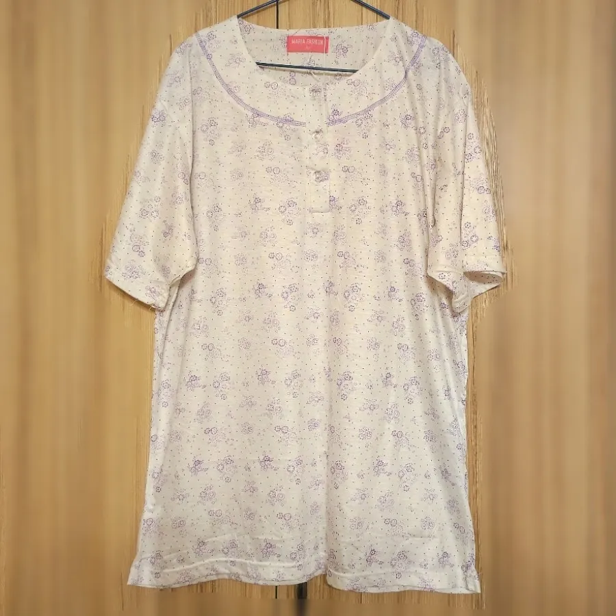 بلوز بنفشه سایز سه ایکس