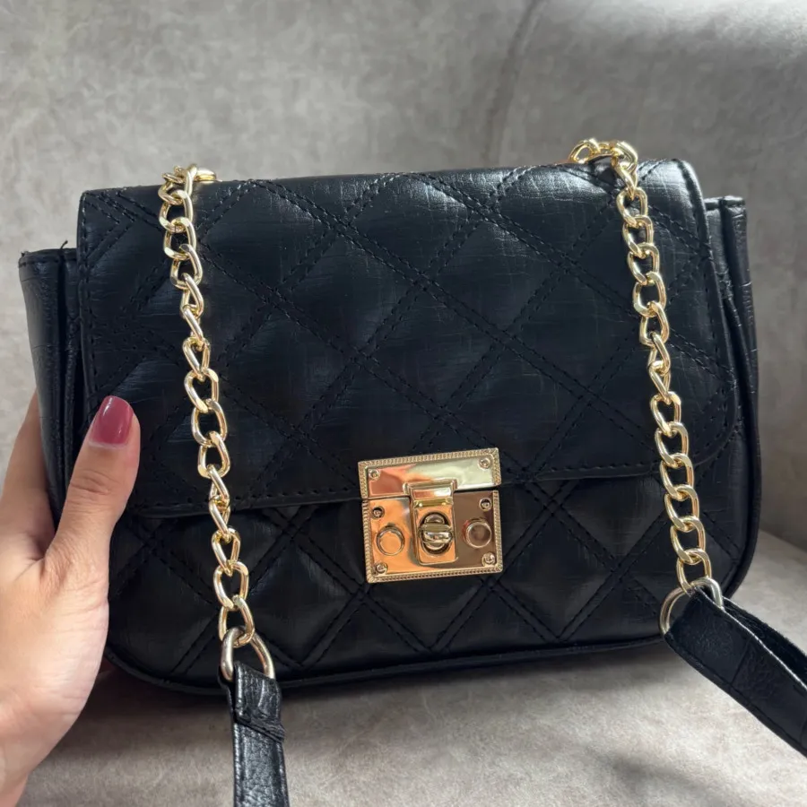 کیف چرم مشکی