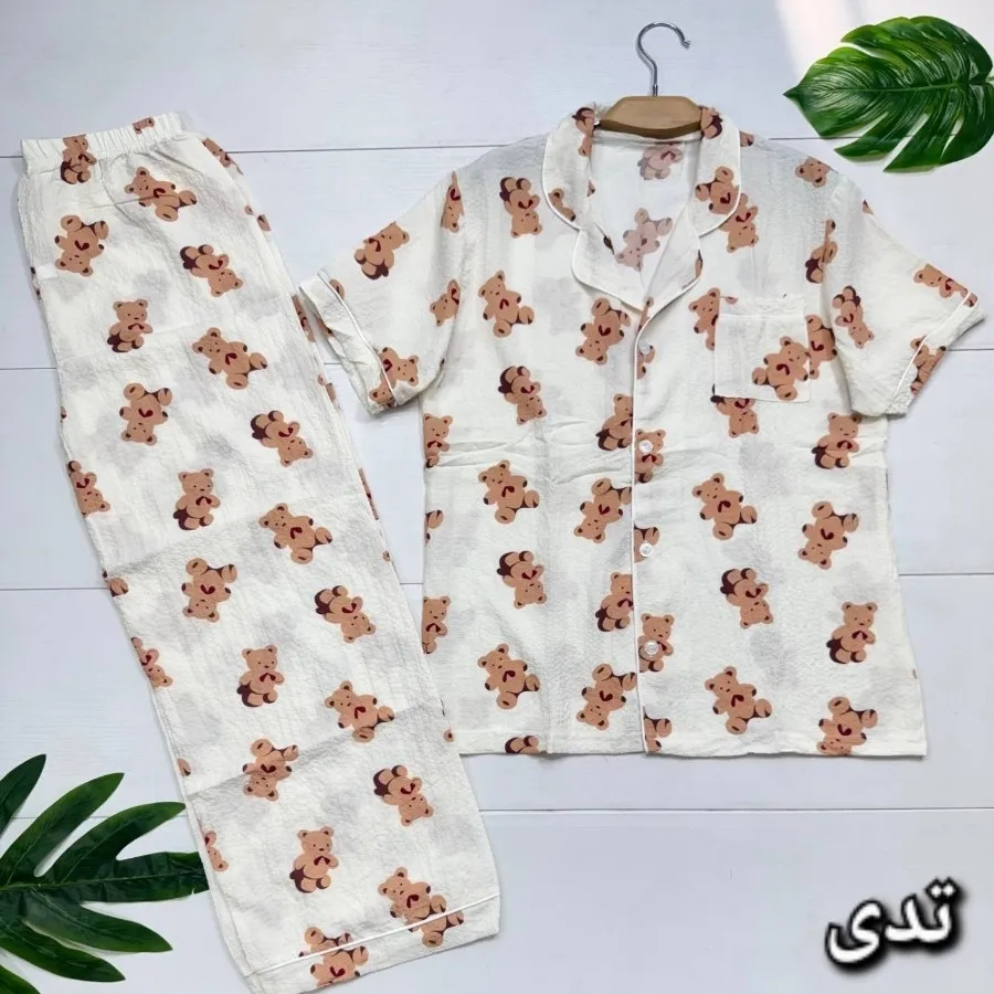 ست راحتی نخی وارداتی