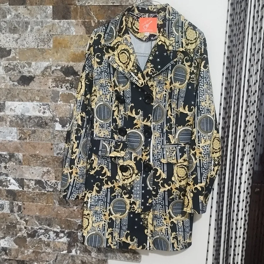 مانتو کتی طرح دار