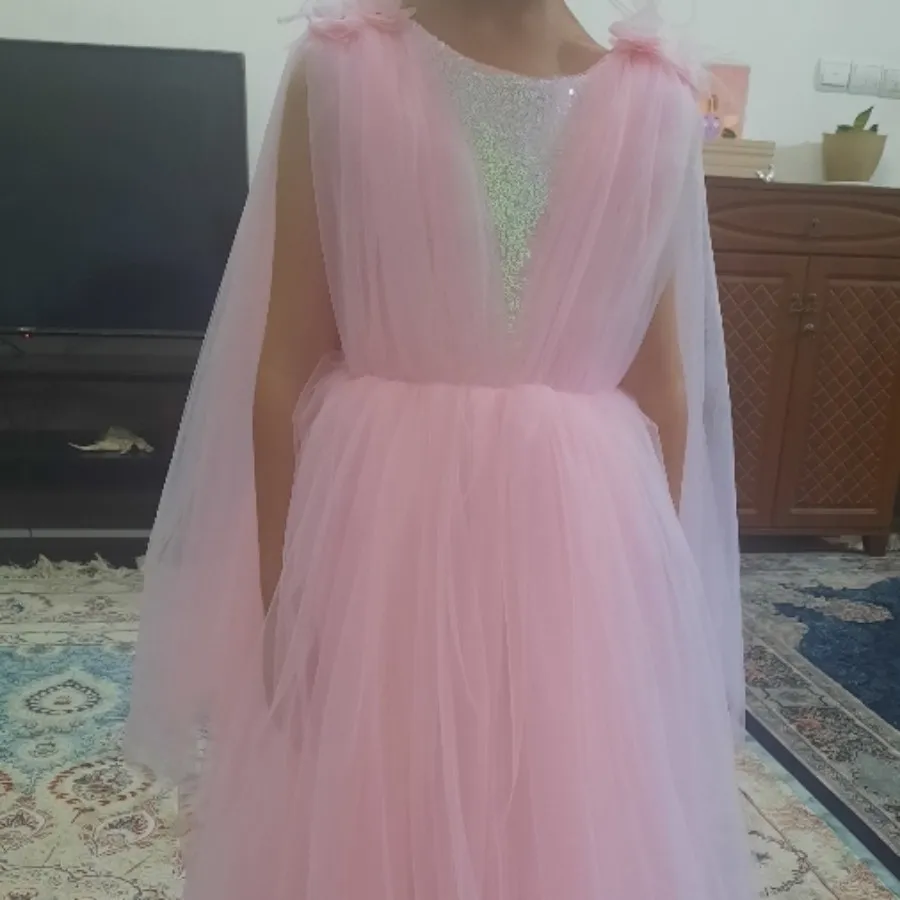 پیراهن مجلسی دخترونه صورت
