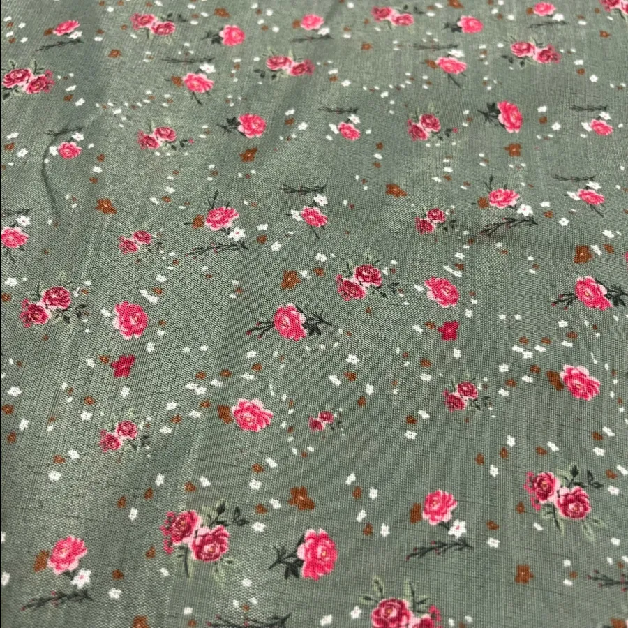 روسری گلگلی سبز