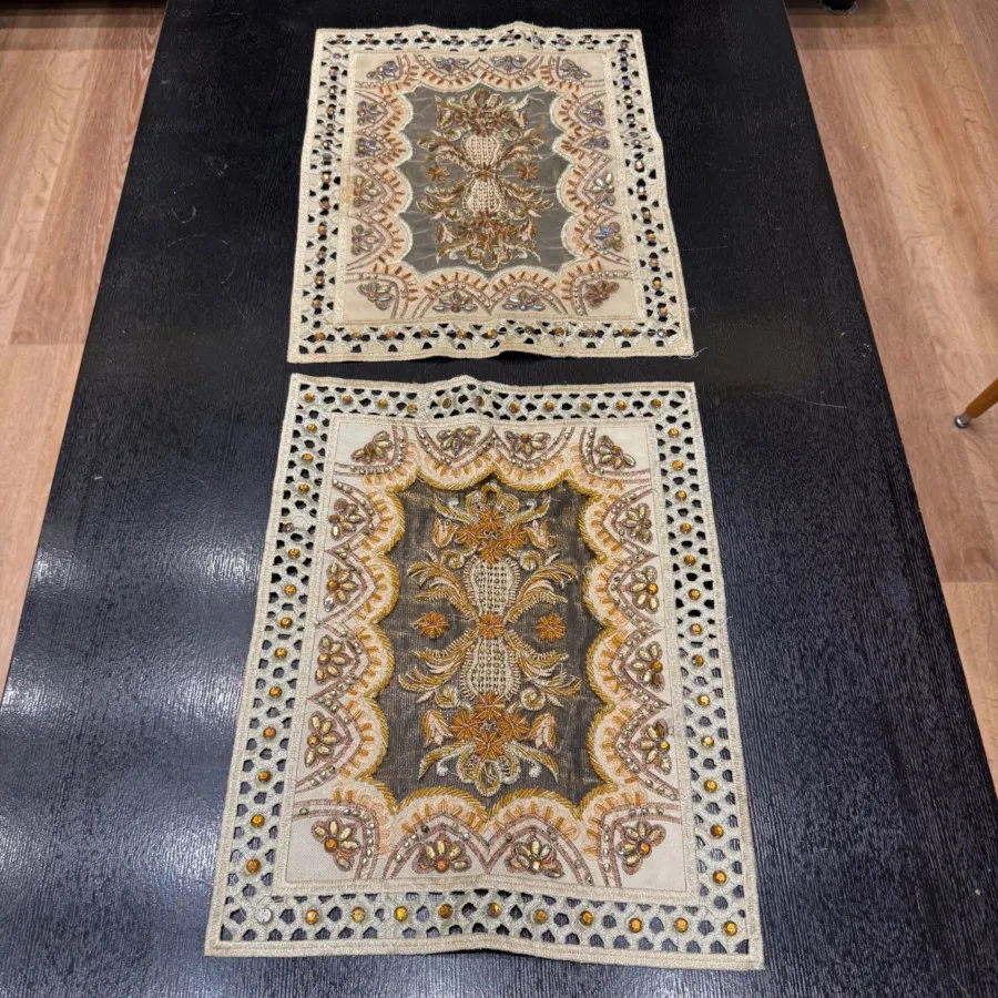 رومیزی ملیله دوزی