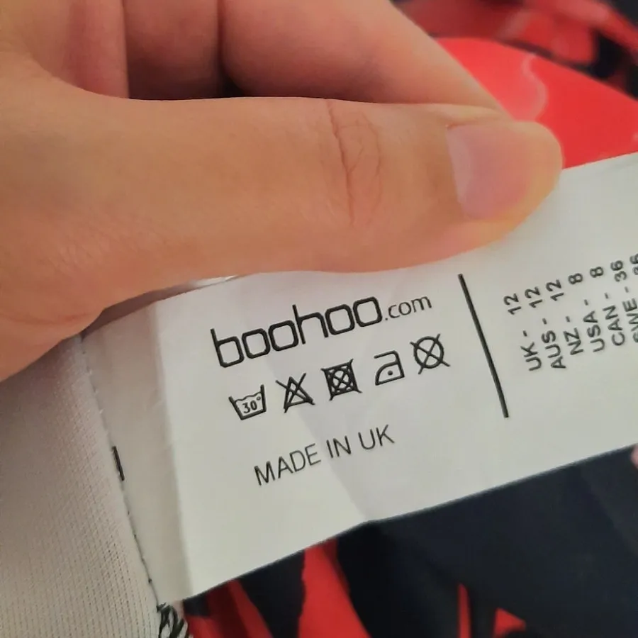 پیراهن برند boohoo
